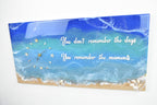 Beach Art  Reloj de Pared