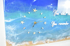 Beach Art  Reloj de Pared