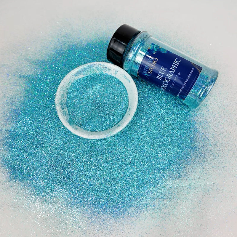 Blue Holographic
