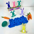 Molde de Silicón - Trio de Conejitos 🐰✨