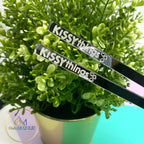 Personalized acrylic cake topper stick 7”