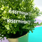 Personalized acrylic cake topper stick 7”