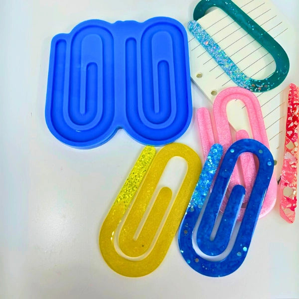 Molde de Silicón Clip Grande – Estilo, Color y Funcionalidad
