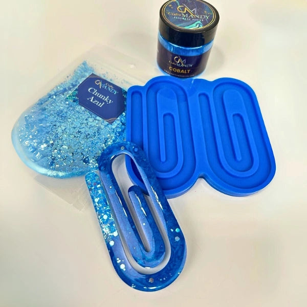 Molde de Silicón Clip Grande – Estilo, Color y Funcionalidad