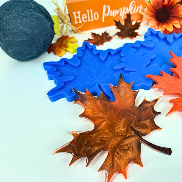 Molde de Hoja de Maple – Resina y Manualidades