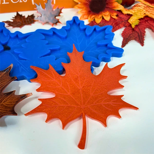 Molde de Hoja de Maple – Resina y Manualidades