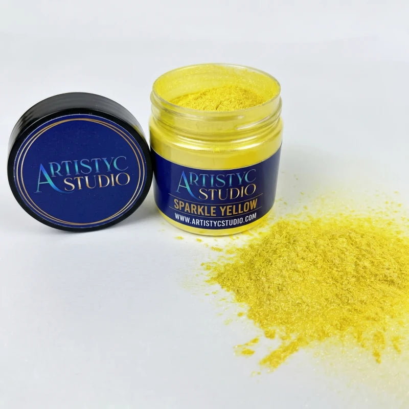 Sparkle Yellow - Mica Powder Pigment