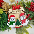 Ornaments Personalizado Merry Xmas