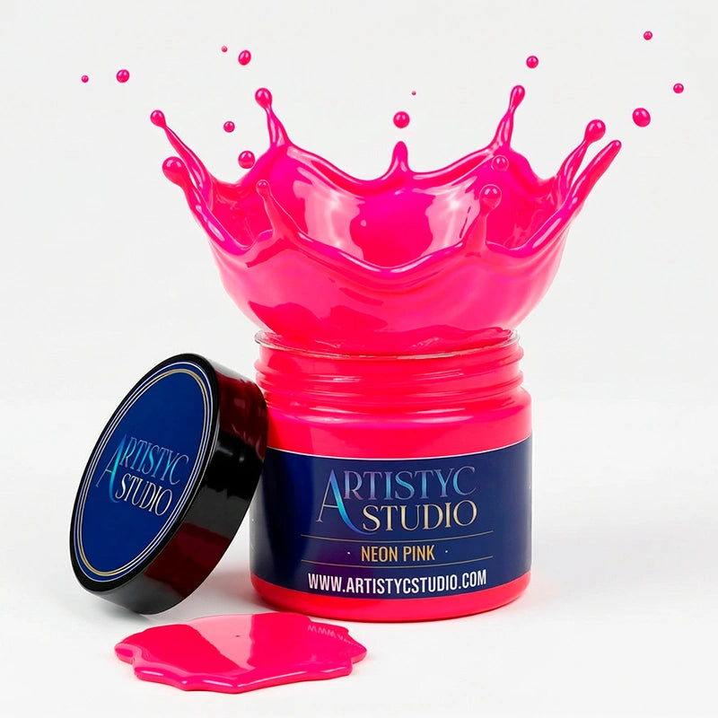 Neon Pink - Paste Pigment