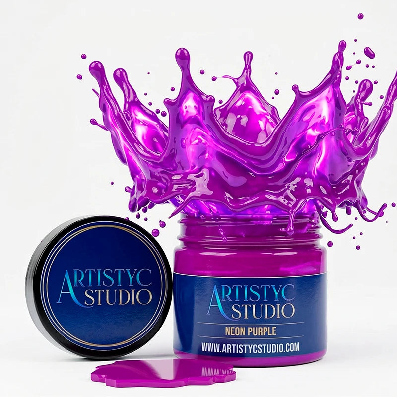 Neon Purple - Paste Pigment