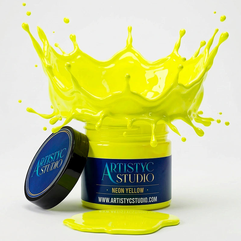 Neon Yellow - Paste Pigment