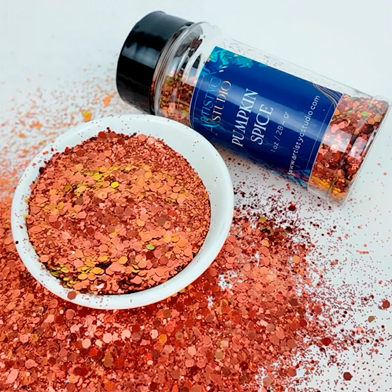 Glitter Chunky Pumpkin Spice