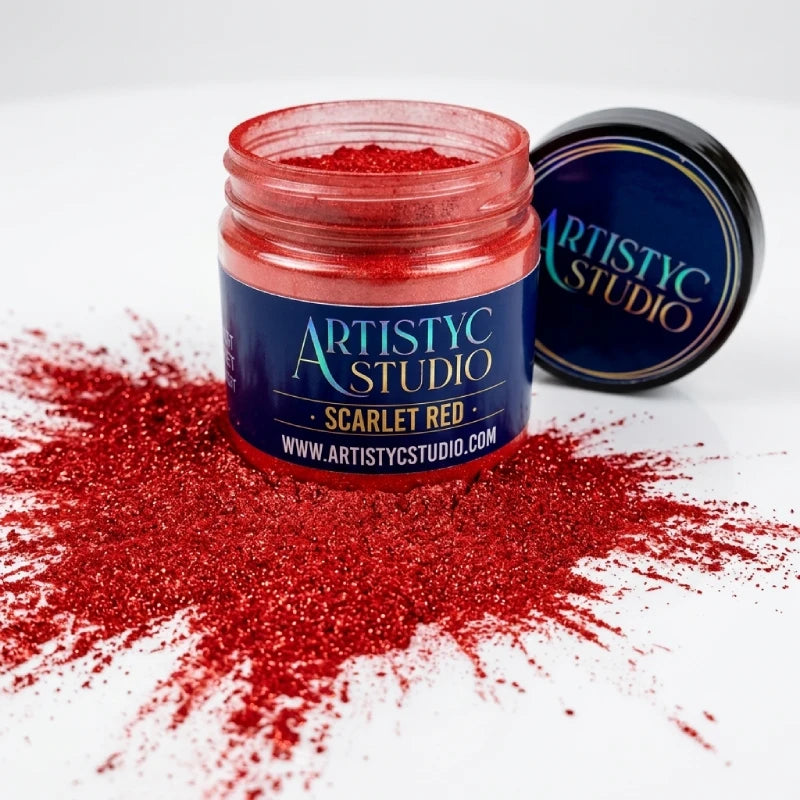 Scarlet Red - Mica Powder Pigment