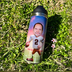 Termo de Agua con Caricatura personalizada. 18oz