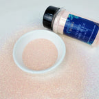 UV Glitter White-Peach