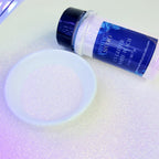 UV Glitter White-Peach